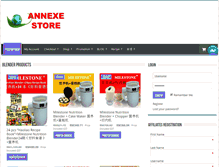 Tablet Screenshot of annexestore.com